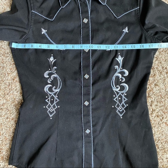 Panhandle Slim Western Button Down Snap Shirt - Picture 8 of 11